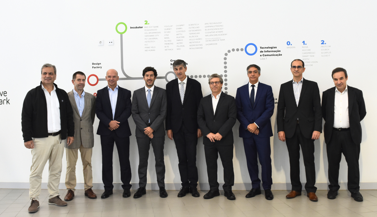 The Secretary of State for the Economy and the Secretary of State for Planning learn about developments in the Agenda and the Aveiro Ecosystem in this sector