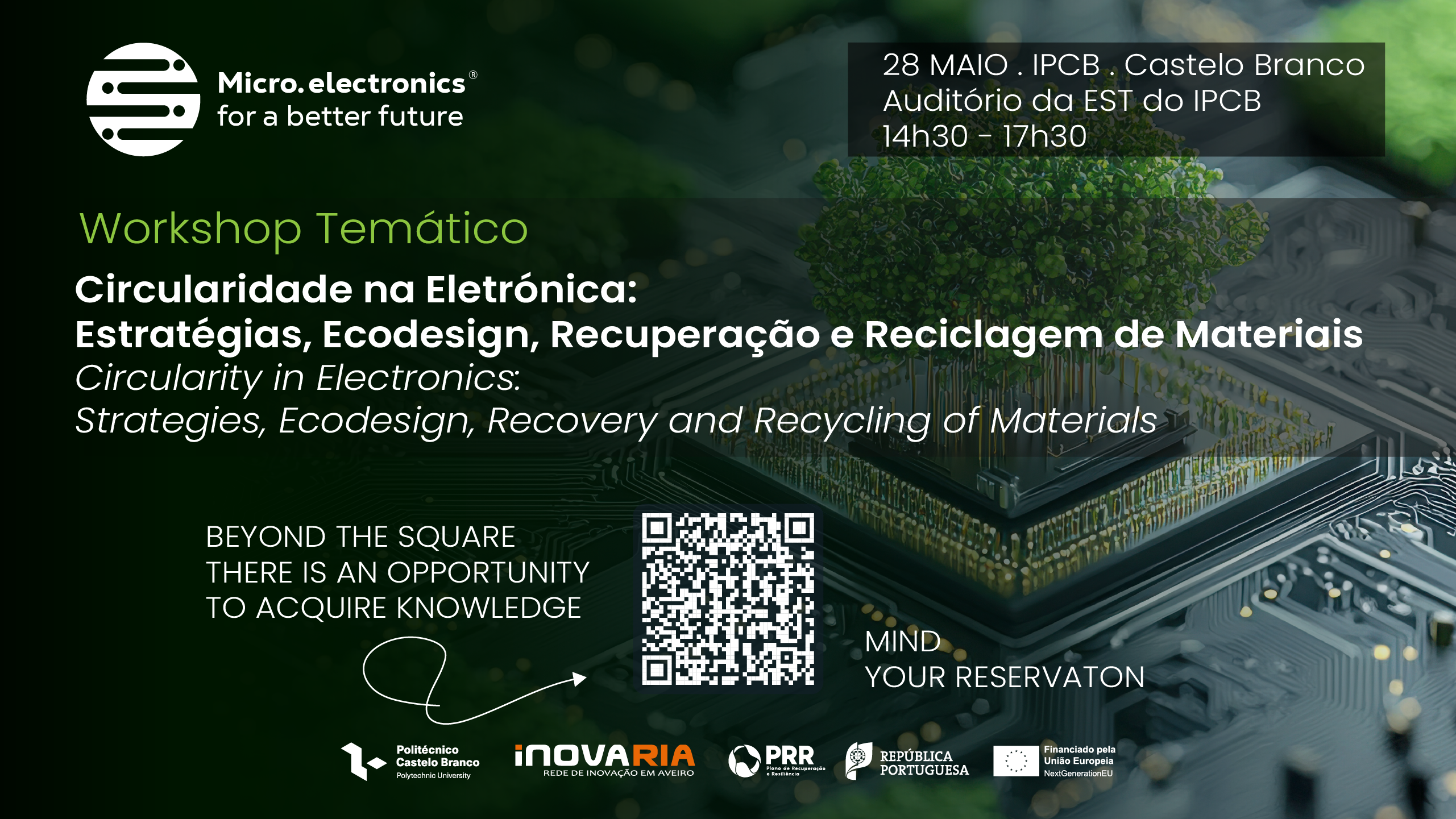 Workshop zur Kreislaufwirtschaft in der Elektronik: Strategien für Ökodesign, Wiederaufbereitung und Recycling
